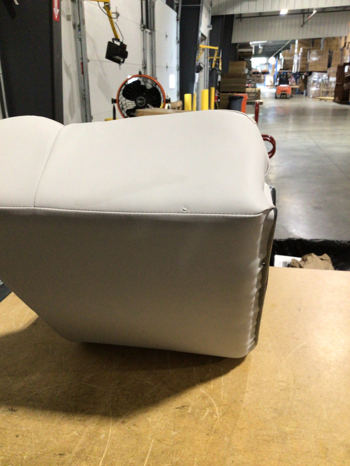 CLEARANCE ITEM CL-B877 & CL-B804 | Classic 28" Corner Pontoon Boat Seat | Gray, Blue Charcoal | C28-200