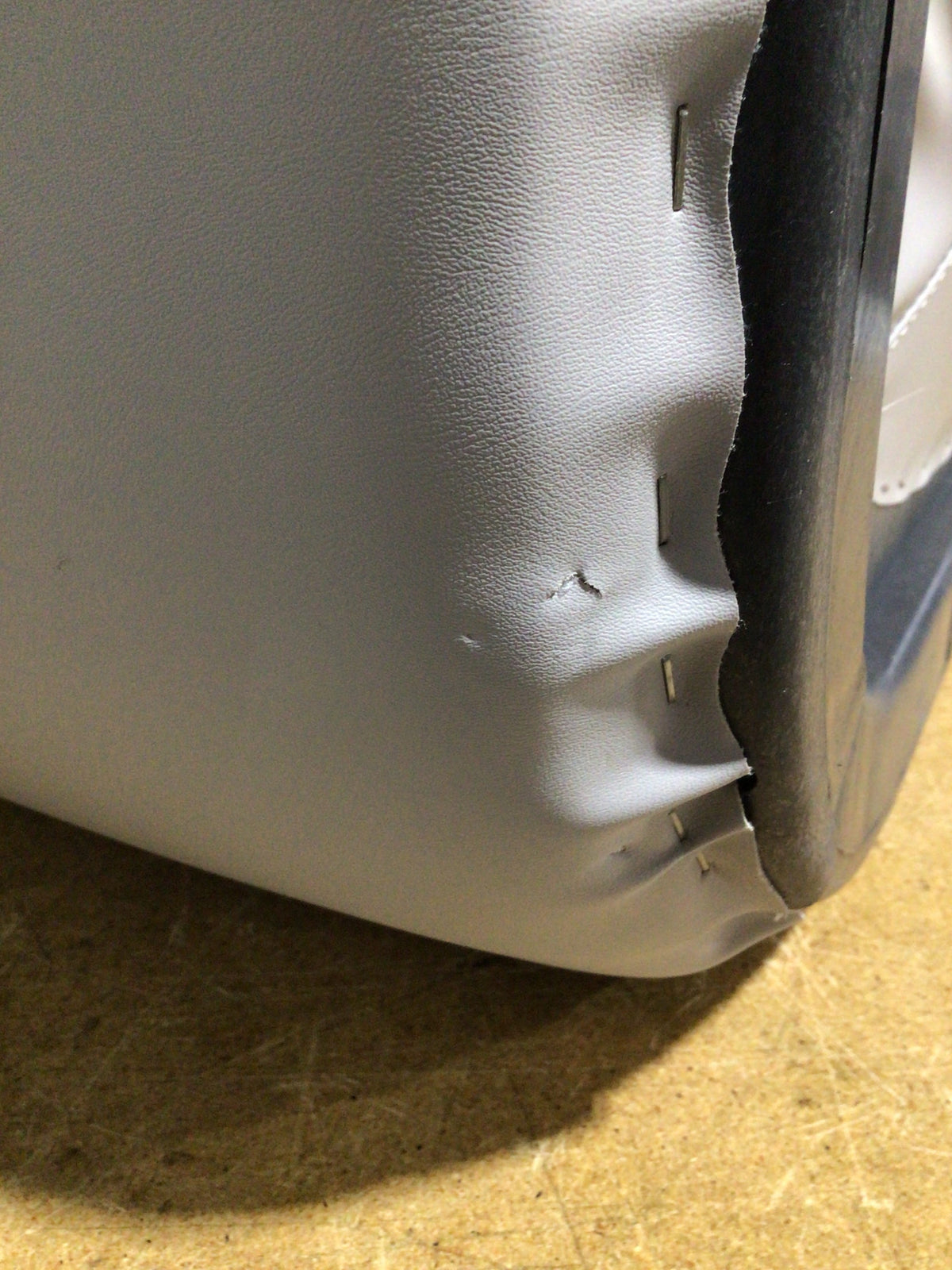 CLEARANCE ITEM CL-B902 & CL-B834 | Classic 28" Corner Pontoon Boat Seat | Gray, Blue Charcoal | C28-200