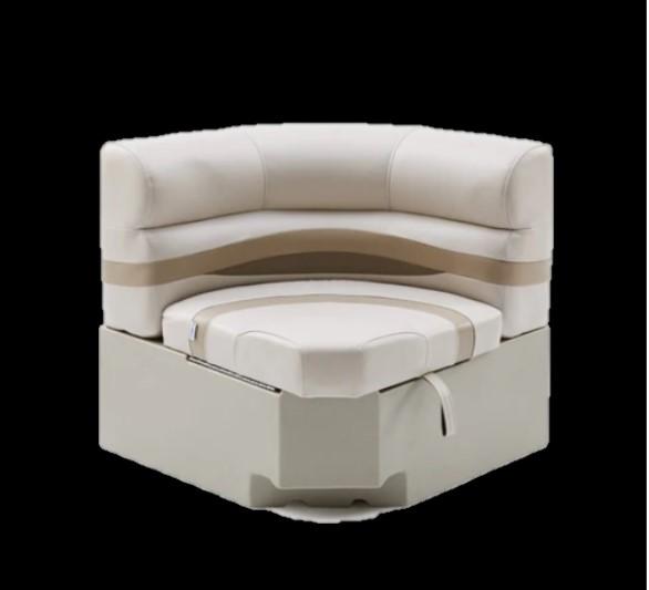 CLEARANCE ITEM CL-A191/CL-A192 | 30" Premium Bow Radius Pontoon Seats | KP30-304