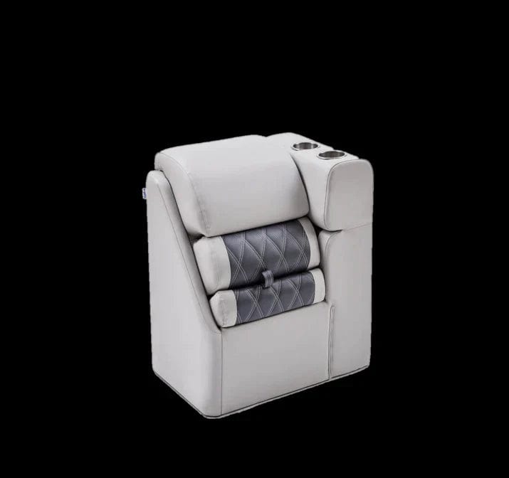 CLEARANCE ITEM CL-A389 | Luxury Right Lean back Pontoon Seat | RLLB-500