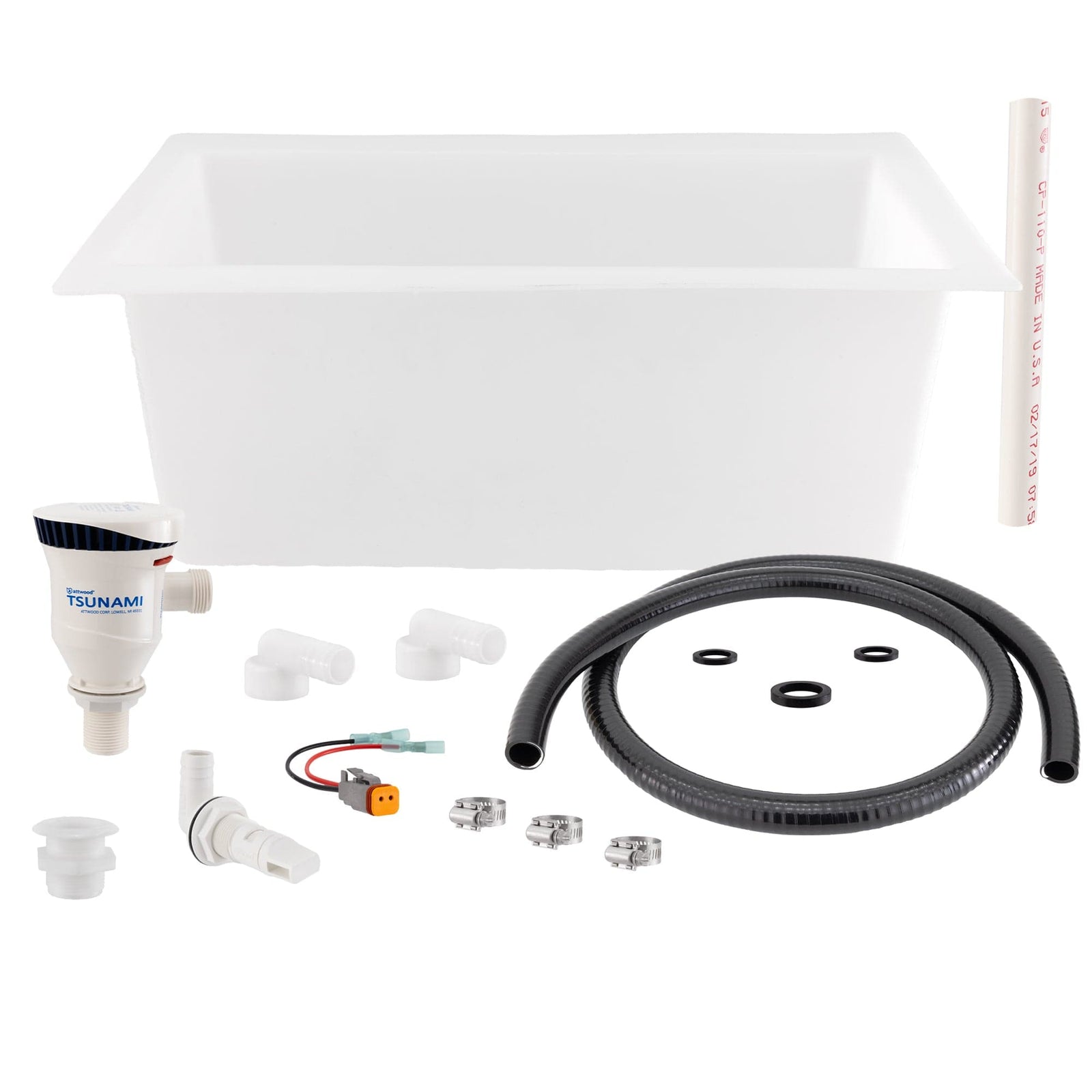 DeckMate Complete Dropin Livewell Bench Kit