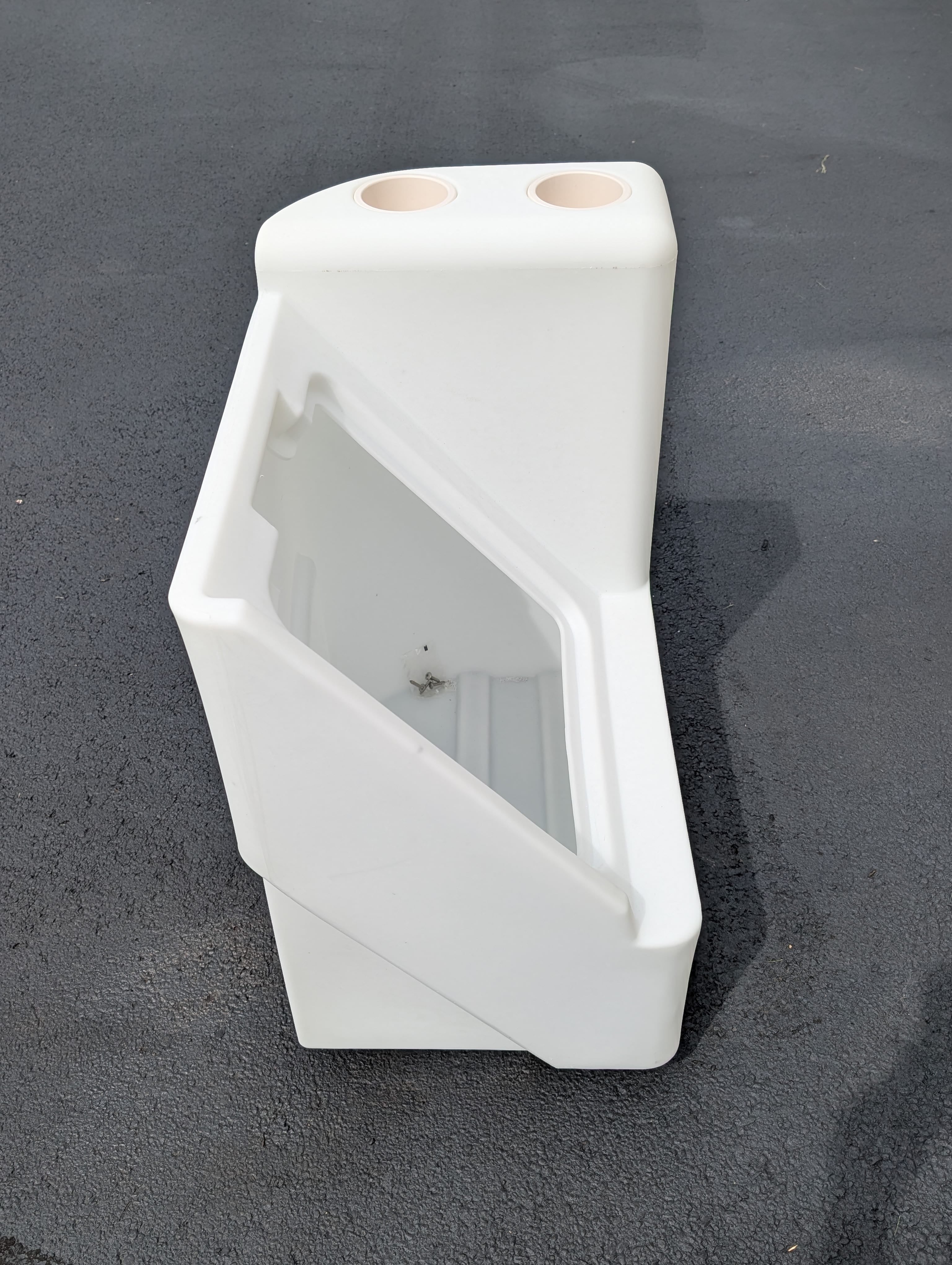 CLEARANCE ITEM | Right Lean Back White Base ONLY | RLLB-WHITE