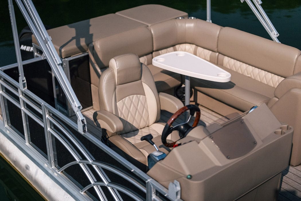 Triangle Pontoon Boat Table
