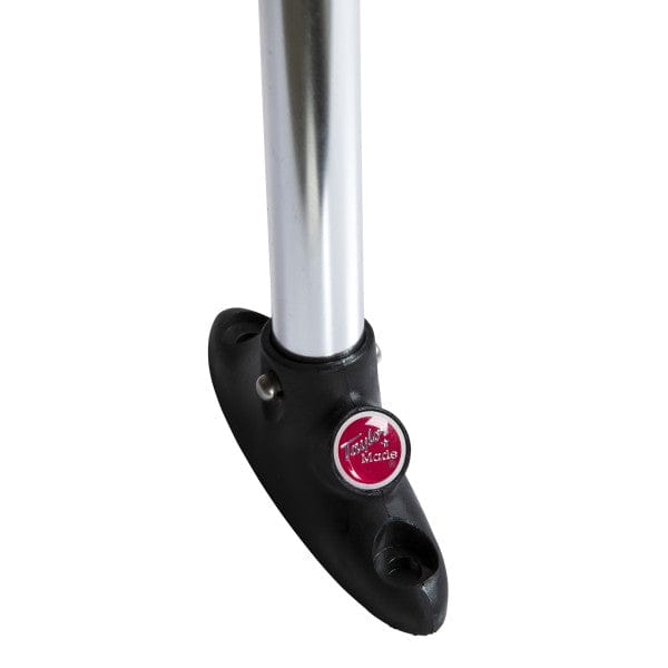 Pontoon Flag Pole Socket with Flag