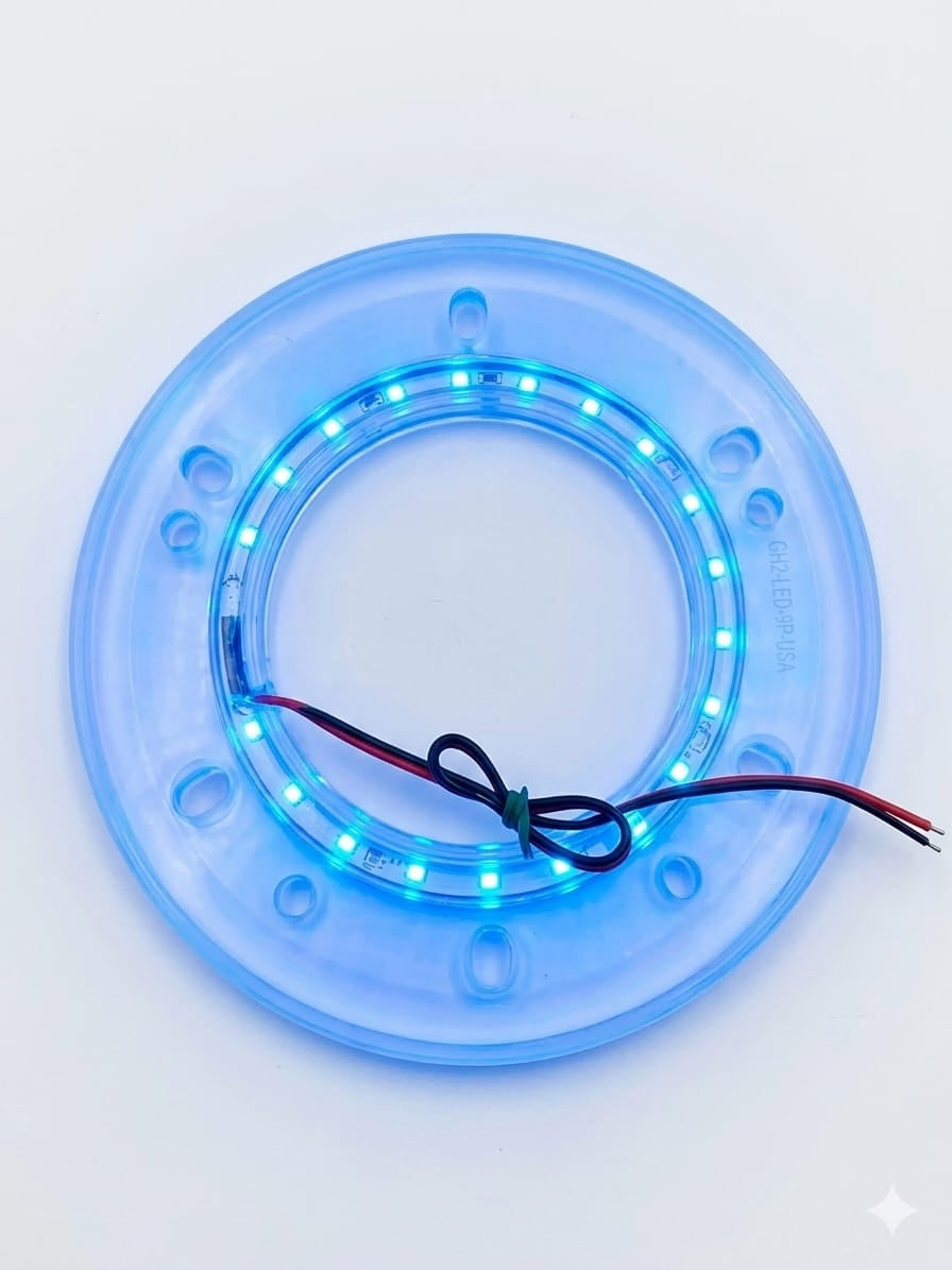 Pedestal LED Ring with 9.25" Diameter Base