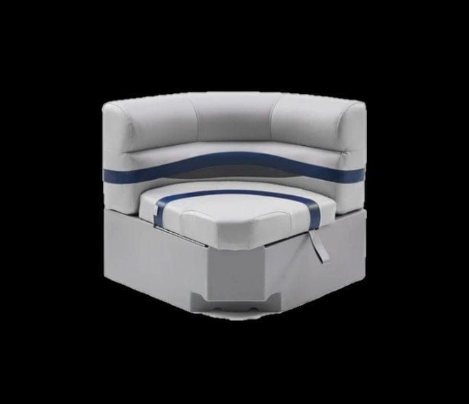 CLEARANCE ITEM CL-A30/A119 | 30" Premium Bow Radius Pontoon Seats | KP30-300