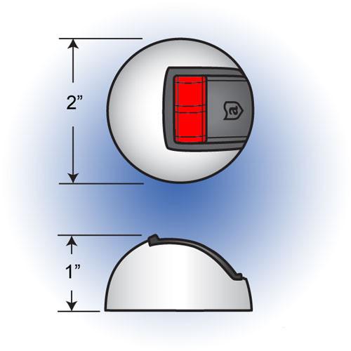 DeckMate Wall Mount LED Navigation Lights and Stern Light