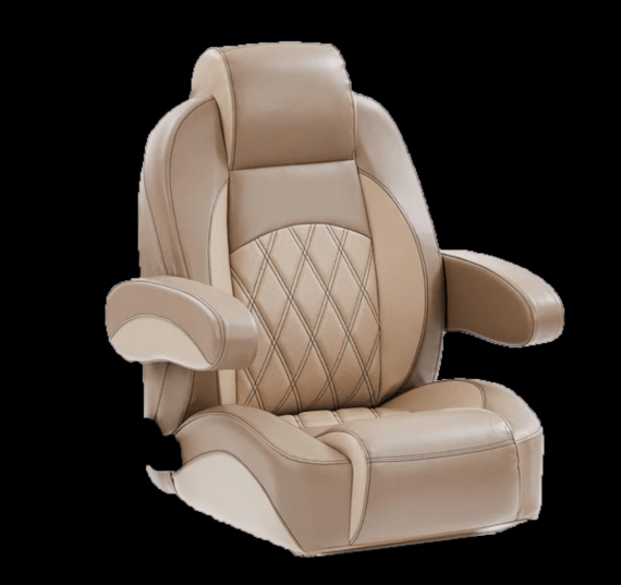 CLEARANCE ITEM CL-A556 | Luxury Reclining Pontoon Captain's Chair | RCL-501
