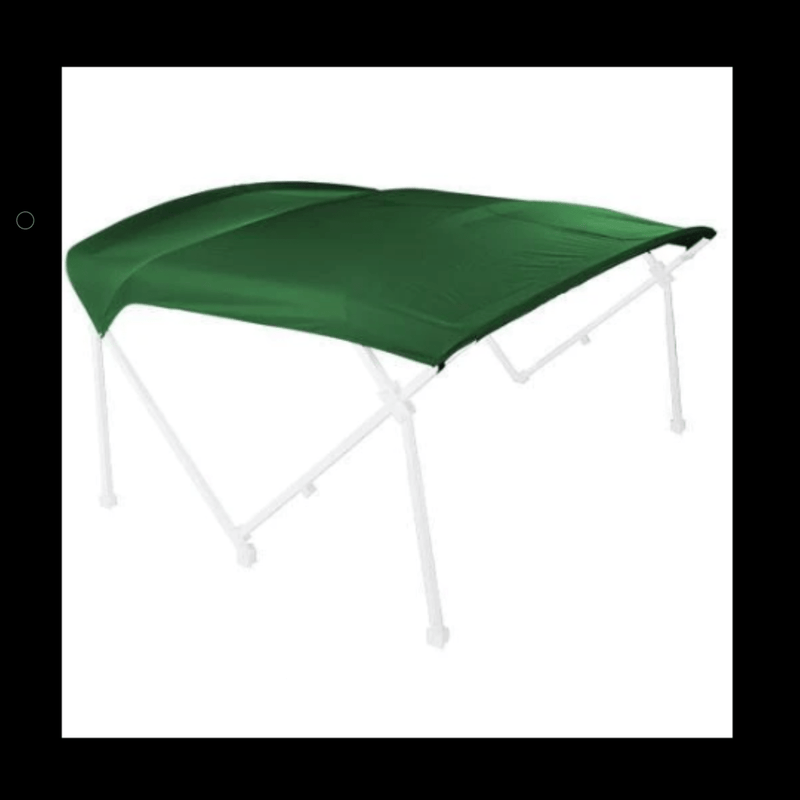 CLEARANCE ITEM CL-2293 | DeckMate Heavy Duty Pontoon Boat Tops (8'W x 8'L)  | HD88-Green