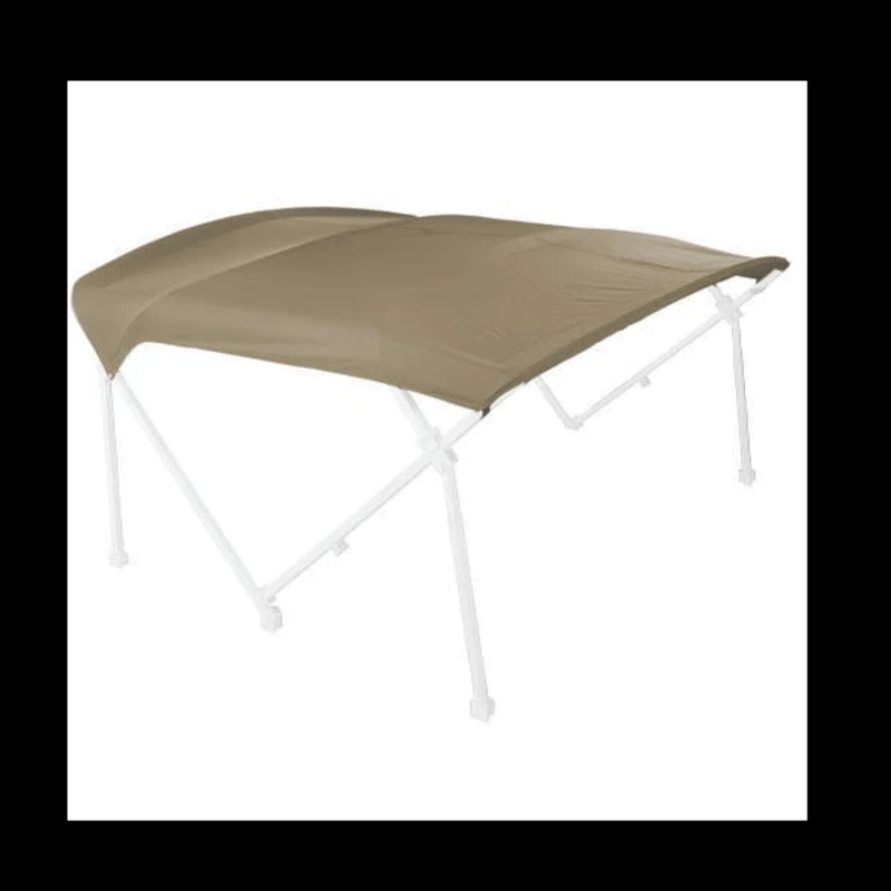 CLEARANCE ITEM CL-2351 | DeckMate Heavy Duty Pontoon Boat Top (8'x8')  | HD88-Beige