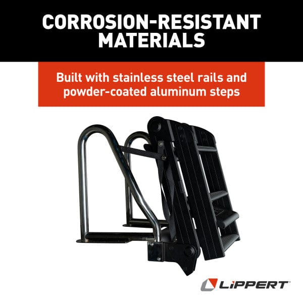 Lippert SureStep Pontoon Boat Ladder