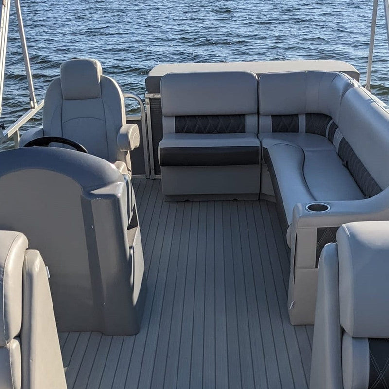 55" Luxury Pontoon Boat Seats