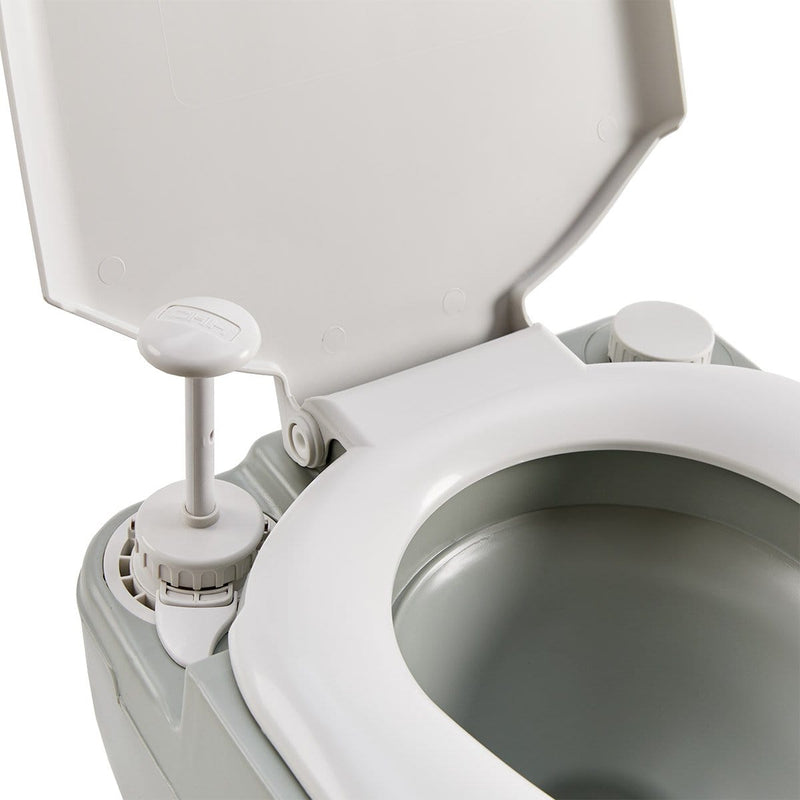 DeckMate Portable Boat Toilet  flush