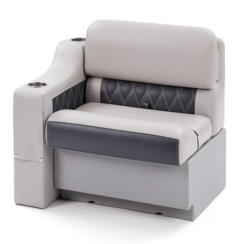 DeckMate Luxury Seat Arm Rest attached