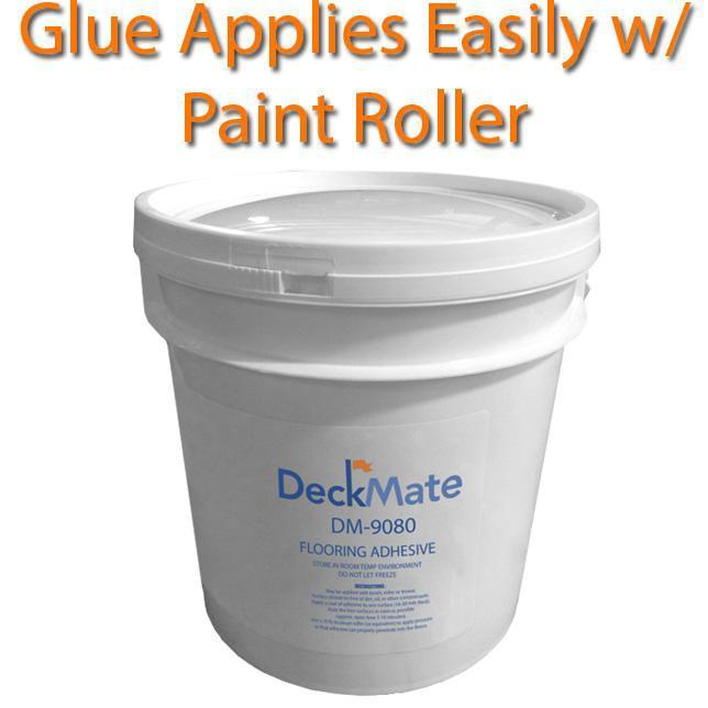 DeckMate 24oz Pontoon Boat Carpet Kit deck flooring adhesive