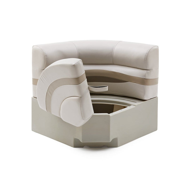DeckMate Pontoon Bow Seat open