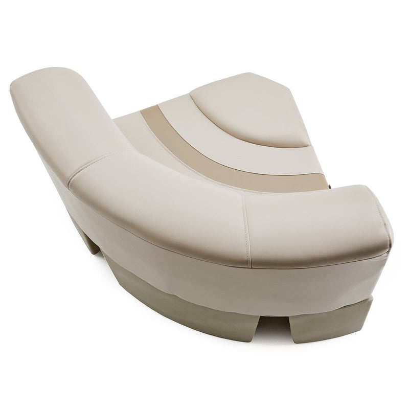 DeckMate Pontoon Bow Seat cushion top down