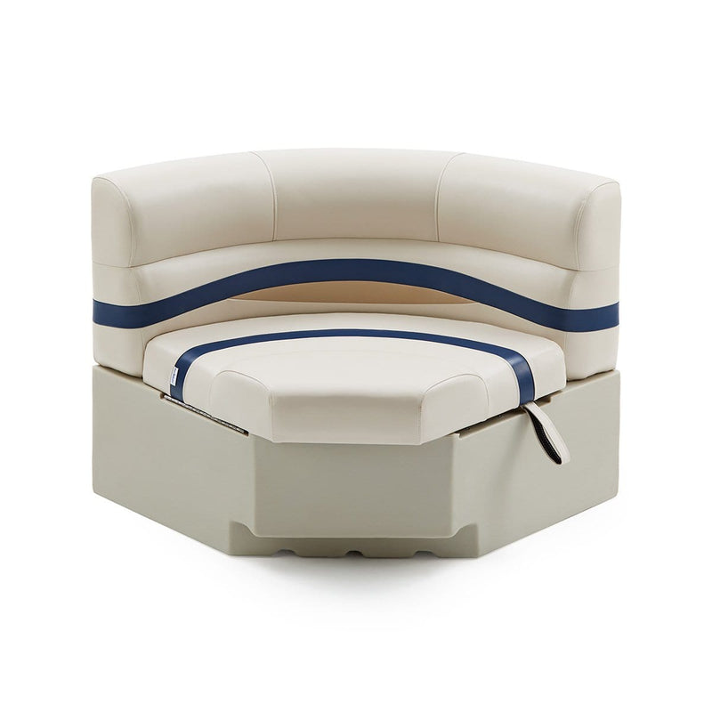 DeckMate Pontoon Boat Corner Bow Seat