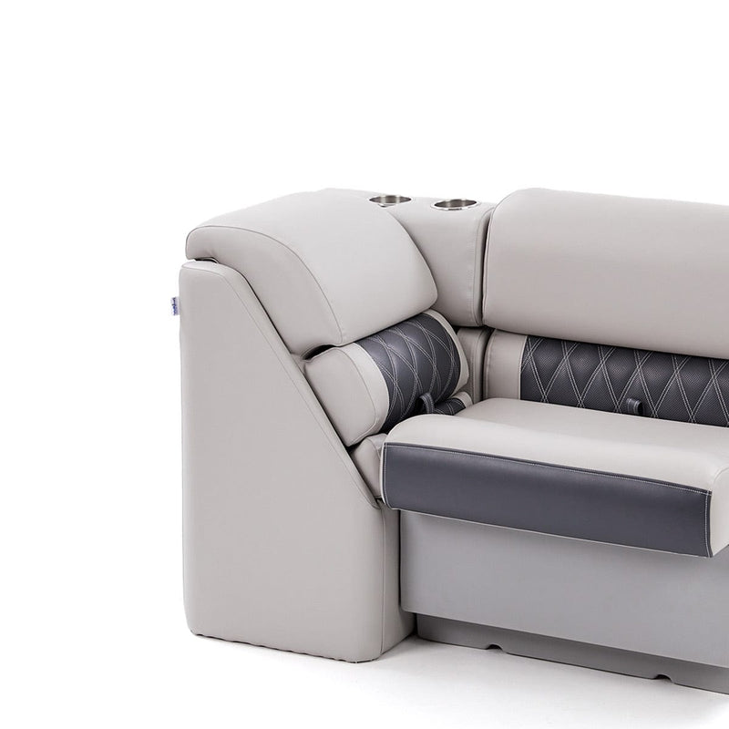 DeckMate Luxury Lean Back Seat attached