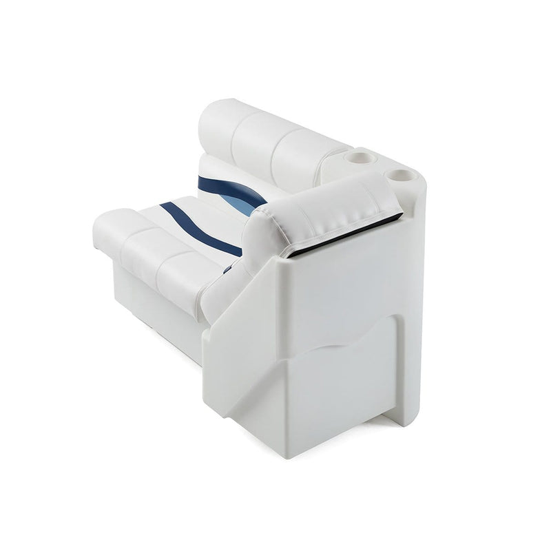 DeckMate Premium Left Lean Back Boat Seat attached rear