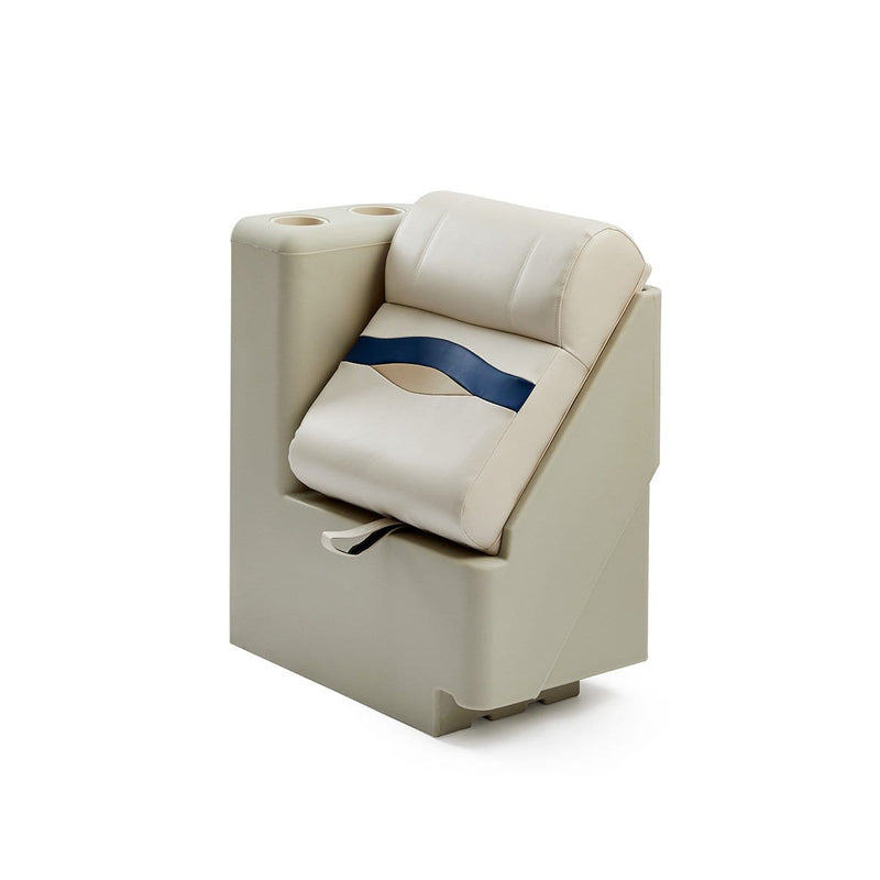 DeckMate Premium Left Lean Back Boat Seat profile