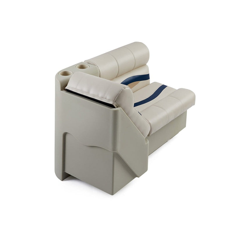 DeckMate Premium Right Lean Back Boat Seat attached rear