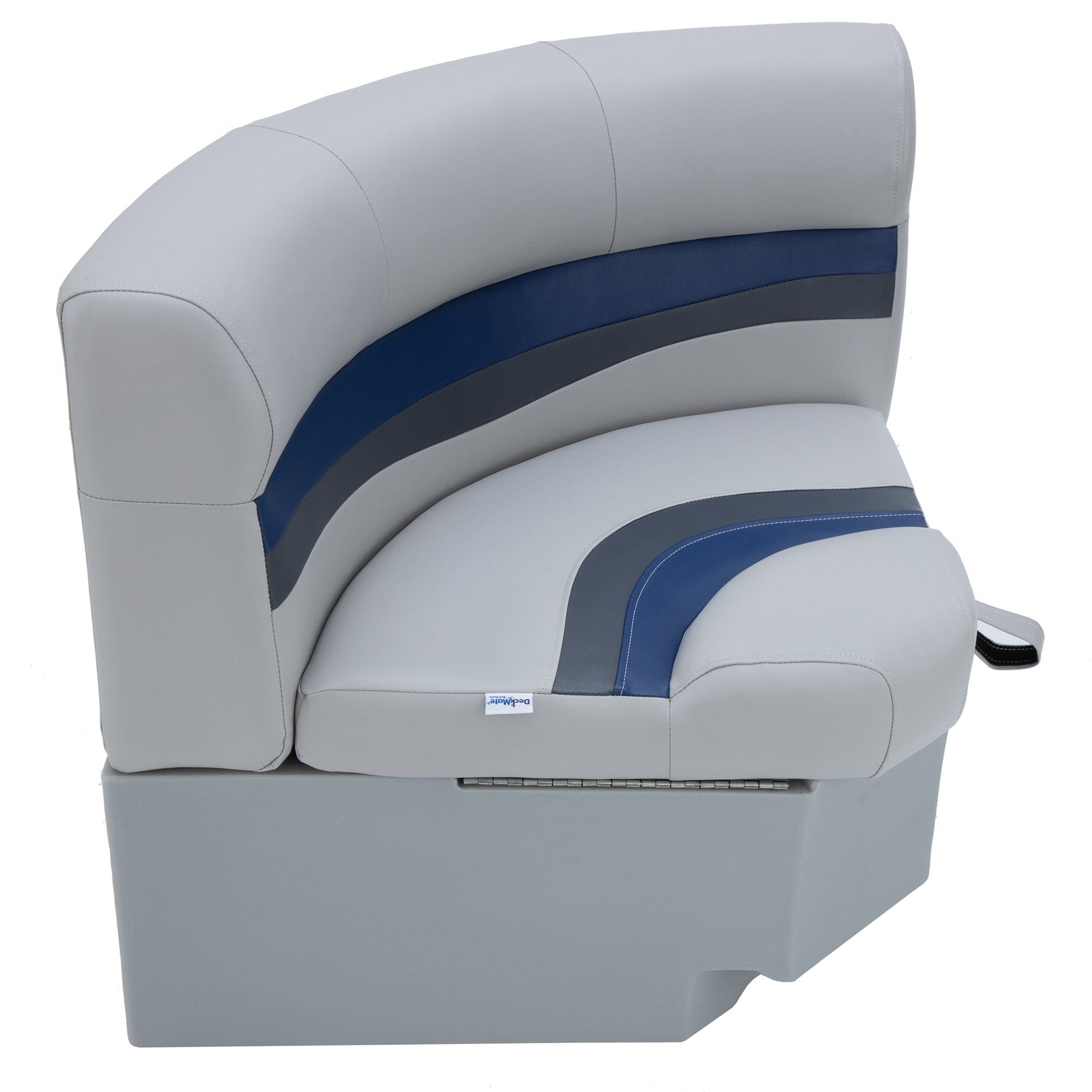DeckMate Pontoon Boat Rounded Corner Seat profile 