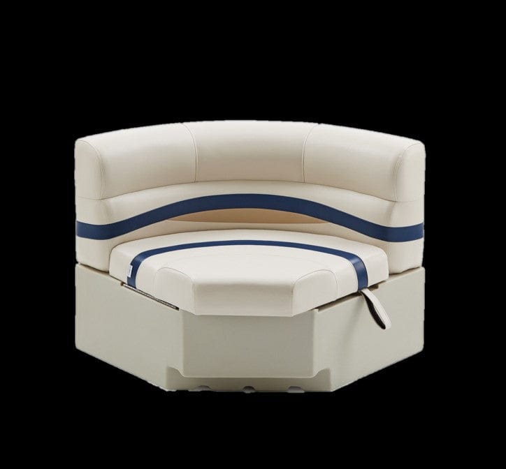 CLEARANCE ITEM CL-1798 & CL-1030 | 36" Premium Bow Radius Pontoon Seats | KP36-301