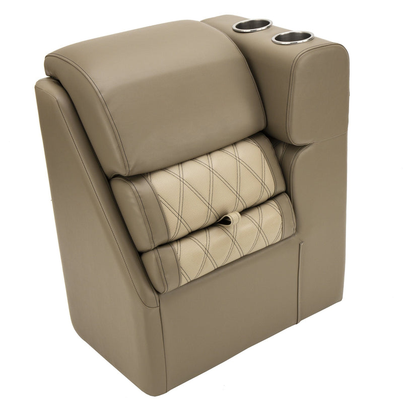 DeckMate Luxury Lean Back Seat closed