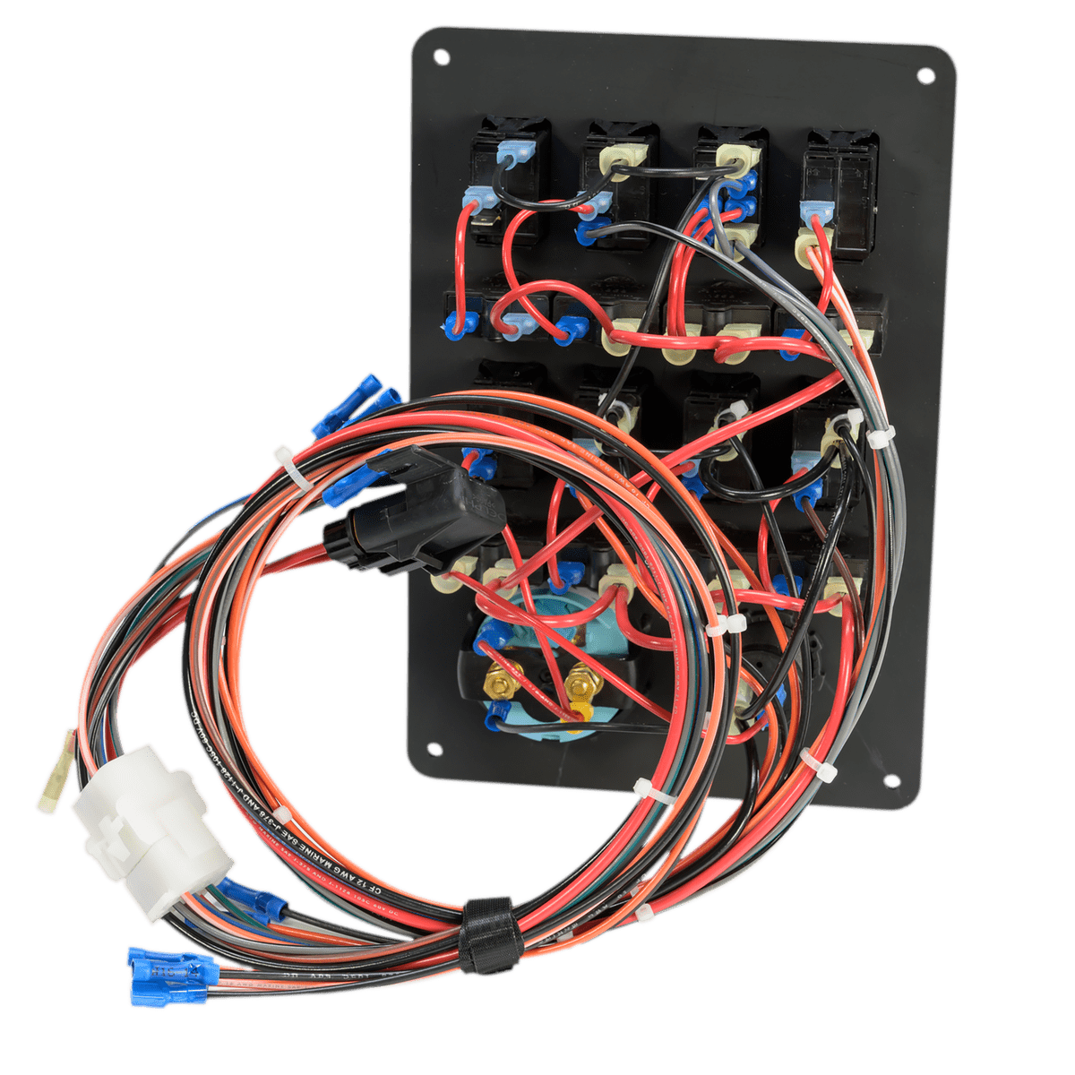 DeckMate Large Electric Switch Panel Back