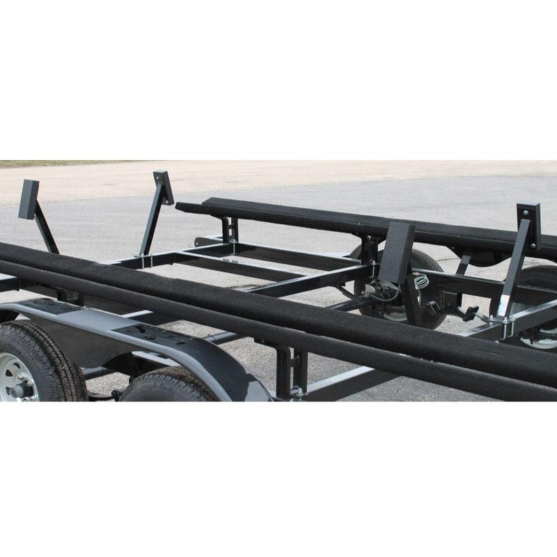 DeckMate Pontoon Trailer Guide Ons applied