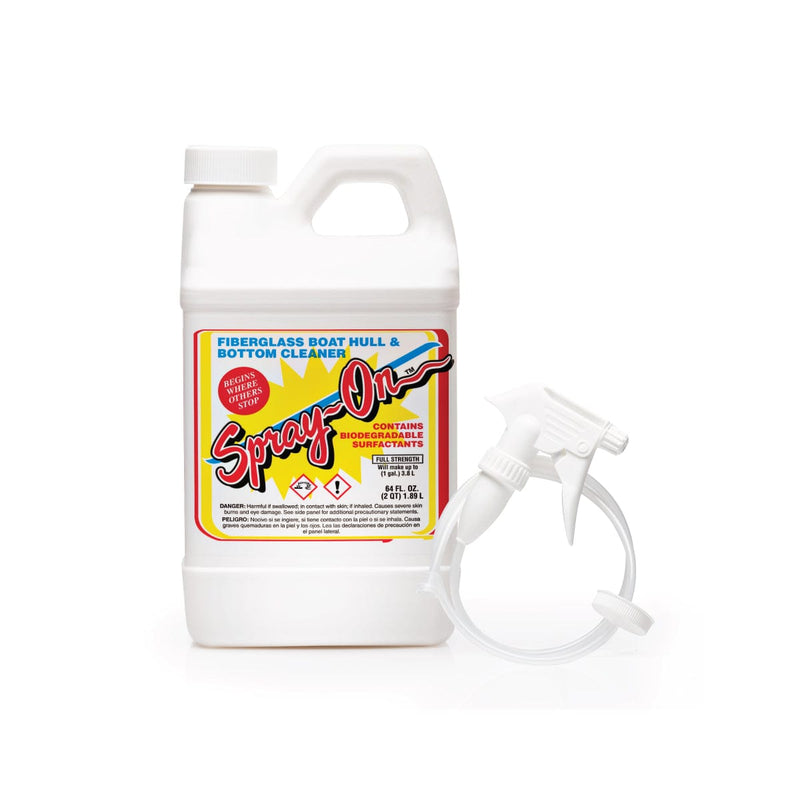 Toon-Brite Spray-On Fiberglass Cleaner | 1/2 Gallon with Sprayer