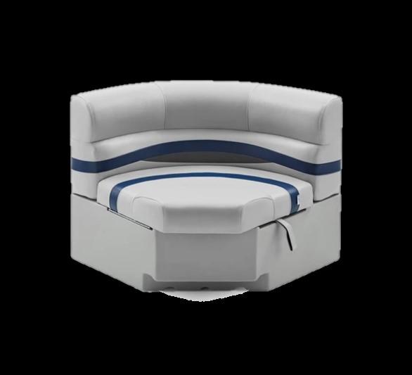 CLEARANCE ITEM CL-1374 & CL-2131 | 36" Premium Large Radius Pontoon Seats | KP36-300