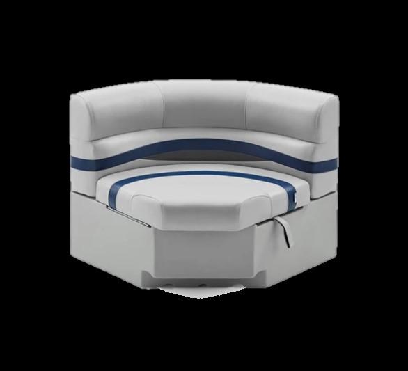 CLEARANCE ITEM CL-1532 & CL-1294 | 36" Premium Large Radius Pontoon Seats | KP36-300