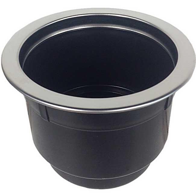 DeckMate Cup Holder w/Stainless Steel Rim 