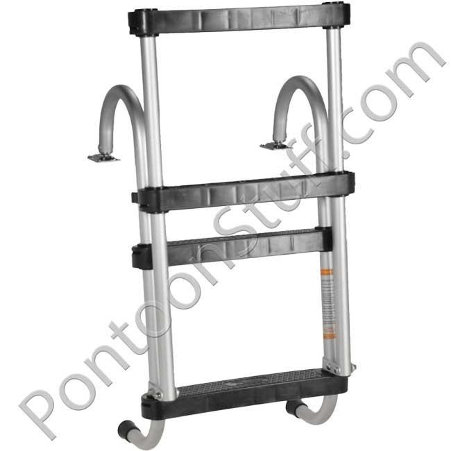 Folding Pontoon Boat Ladders (Flush Mount Quick Release)