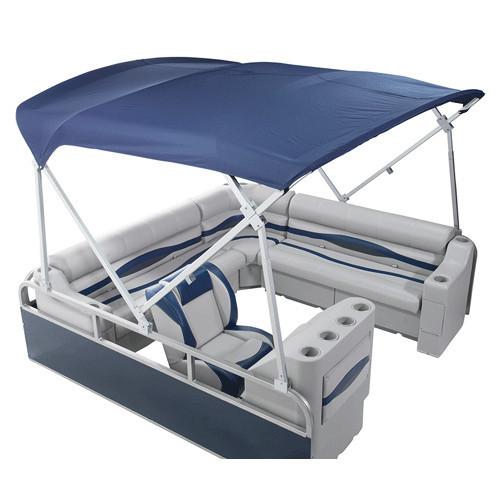 Heavy duty pontoon boat canopy top