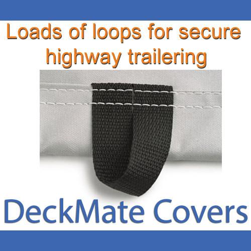 DeckMate 16' - 18' Premium Pontoon Covers highway trailering