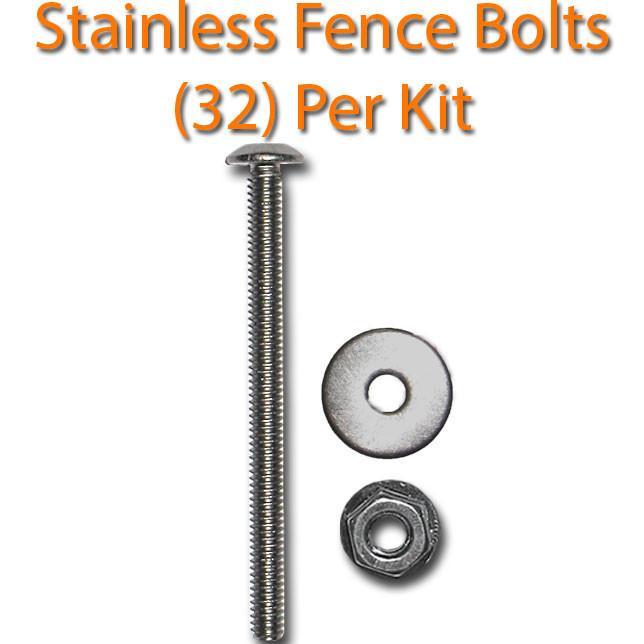 DeckMate Woven Vinyl Pontoon Deck Kit fence bolts