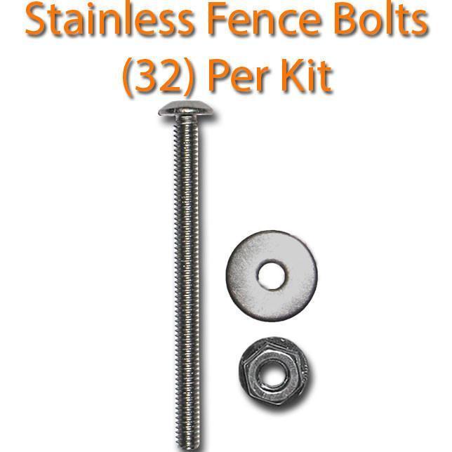 DeckMate Extreme Duty Pontoon Deck Kit stainless fence bolts