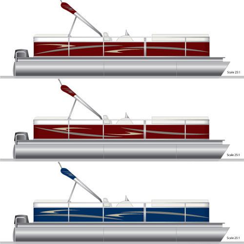 Pontoon Graphics Decals Boat Graphics Decals -  Canada