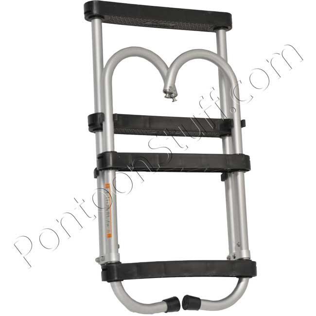 Folding Pontoon Boat Ladders (Flush Mount Quick Release)