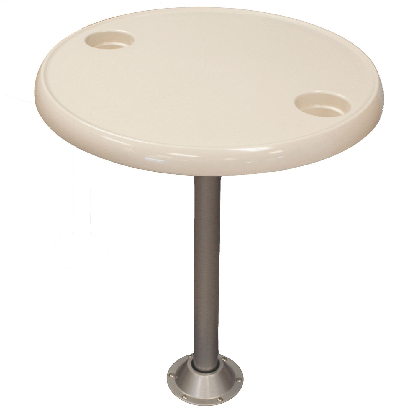 24" Round Pontoon Boat Table | PontoonStuff