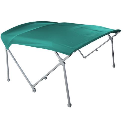 Teal heavy duty pontoon boat top