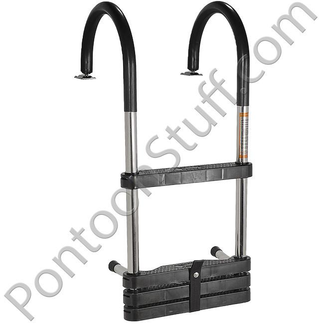 DeckMate Heavy Duty Stainless Steel Pontoon Ladder handles