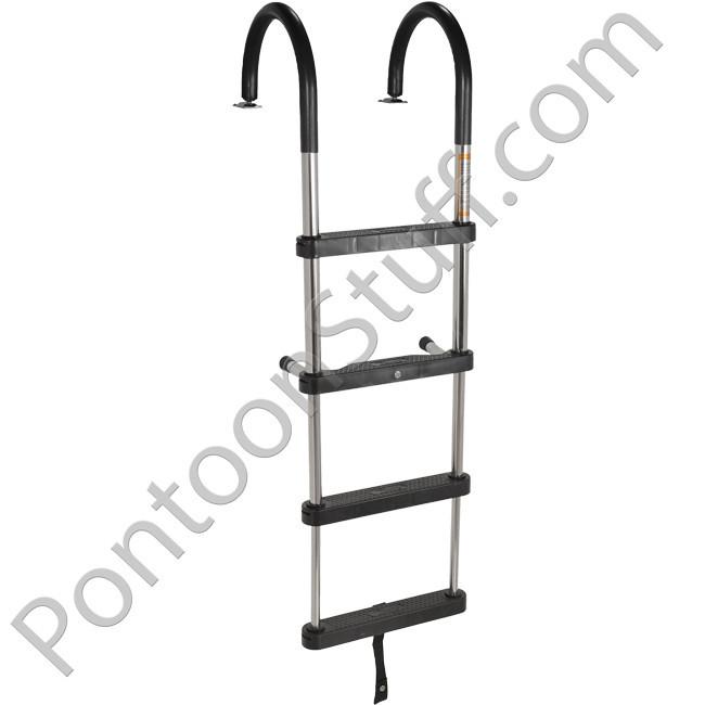 Telescoping Pontoon Ladders (Heavy Duty Stainless Steel)
